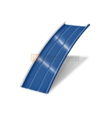 Продольно гнутый фальц профилированный 0,45 RAL 5005 Полиэстер