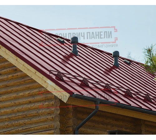 Фальц двойной стоячий Line 0,5 Velur RAL3005 красное вино с пленкой на замках Фальц двойной стоячий Line 0,5 Velur RAL3005 красное вино с пленкой на замках