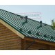 Фальц двойной стоячий Line 0,5 Satin Мatt RAL6005 зеленый мох с пленкой на замках