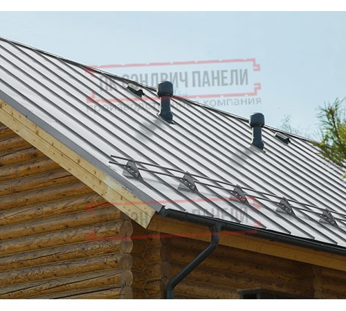 Фальц двойной стоячий Line 0,5 GreenCoat PuRALBT, matt RR21 светло-серый с пленкой на замках Фальц двойной стоячий Line 0,5 GreenCoat PuRALBT, matt RR21 светло-серый с пленкой на замках