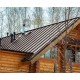 Кликфальц Line 0,5 Quarzit Pro Matt RAL8017 шоколад с пленкой на замках
