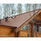 Кликфальц Line 0,45 Полиэстер RAL8004 терракота с пленкой на замках