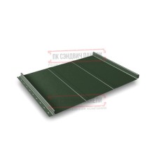 Кликфальц Line 0,5 GreenCoat PuRALBT,matt RR11 темно-зеленый с пленкой на замках