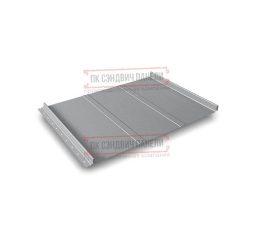 Кликфальц Line 0,5 Satin RAL7004 сигнальный серый с пленкой на замках