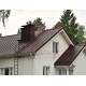 Кликфальц GL 0,5 GreenCoat Pural BT, matt RR887 шоколадно-коричневый (RAL8017 шоколад) с пленкой на замках