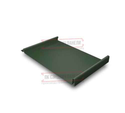 Кликфальц GL 0,5 GreenCoat Pural BT, matt RR11 темно-зеленый (RAL6020 хромовая зелень) с пленкой на замках Кликфальц GL 0,5 GreenCoat Pural BT, matt RR11 темно-зеленый (RAL6020 хромовая зелень) с пленкой на замках