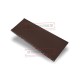 Кликфальц mini 0,5 Quarzit RAL8017 шоколад с пленкой на замках