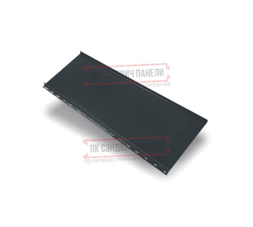 Кликфальц mini 0,45 Drap ST RAL7016 антрацитово-серый с пленкой на замках Кликфальц mini 0,45 Drap ST RAL7016 антрацитово-серый с пленкой на замках