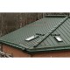 Кликфальц Pro 0,5 GreenCoat PuRALBT, matt RR11 темно-зеленый (RAL6020 хромовая зелень) с пленкой на замках