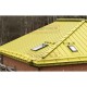 Кликфальц Pro 0,45 Полиэстер RAL1018 цинково-желтый с пленкой на замках