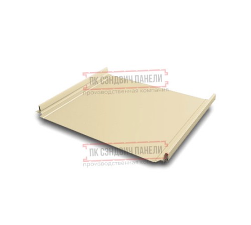 Кликфальц Pro 0,45 Полиэстер RAL1015 светлая слоновая кость с пленкой на замках