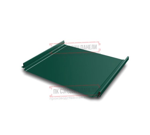 Кликфальц Pro 0,45 Полиэстер RAL6005 зеленый мох с пленкой на замках