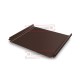 Кликфальц Pro 0,45 Drap ST RAL8017 шоколад с пленкой на замках