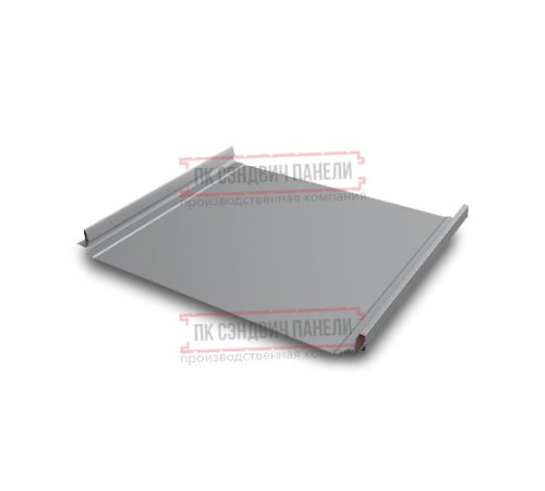 Кликфальц Pro 0,45 Drap RAL7004 сигнальный серый с пленкой на замках