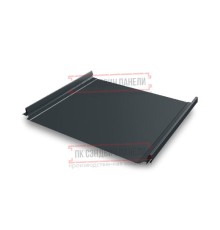 Кликфальц Pro 0,5 Satin Мatt RAL7016 антрацитово-серый с пленкой на замках