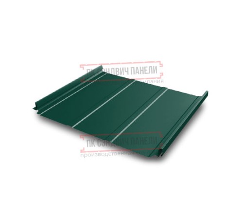 Кликфальц Pro Line 0,45 Drap RAL6005 зеленый мох с пленкой на замках Кликфальц Pro Line 0,45 Drap RAL6005 зеленый мох с пленкой на замках