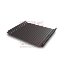 Кликфальц Pro Gofr 0,5 Atlas RR32 темно-коричневый с пленкой на замках