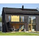 Кликфальц Pro Gofr 0,5 Rooftop Matte RAL9005 черный с пленкой на замках