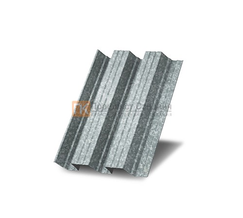 Профнастил Н114 оцинкованный с нестандартной шириной 0,6 м толщина 0,35