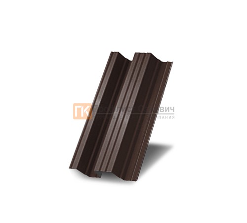 Профнастил Н114 окрашенный с нестандартной шириной 0,4 м толщина 0,7