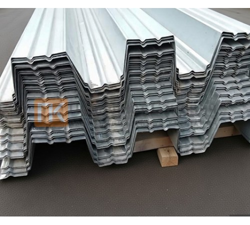 Профнастил Н114 оцинкованный с нестандартной шириной 0,3 м толщина 0,4