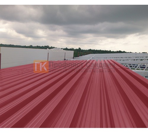 Профнастил Н114 окрашенный с нестандартной шириной 0,5 м толщина 0,45