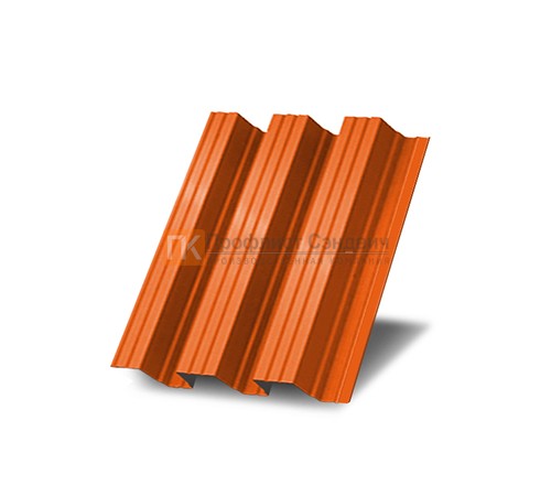 Профнастил Н114 окрашенный с нестандартной шириной 0,7 м толщина 0,45