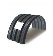 Продольно гнутый профнастил для укрытий конвейеров Н57ПГ-960, 0,9, в полимерном покрытии