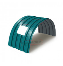 Продольно гнутый профнастил для укрытий конвейеров МП35ПГ-1076, 0,7, в полимерном покрытии