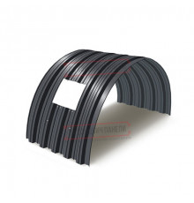 Продольно гнутый профнастил для укрытий конвейеров НС35ПГ-1060, 0,9, в полимерном покрытии