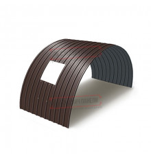 Продольно гнутый профнастил для укрытий конвейеров С10ПГ-1160, 1,0, в полимерном покрытии