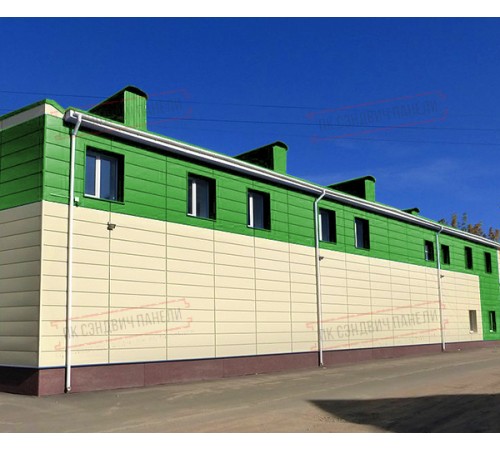 Линеарная панель-торцами гладкий-24хС/20, RAL 6018 Ярко-зеленый