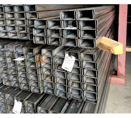 С-образный профиль перфорированный К108 40x20x2000-1,5 мм, из нержавеющей стали