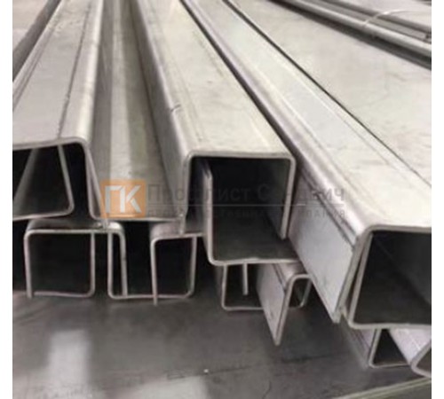 U-образный профиль 100x55x3000-0,7 мм, оцинкованный