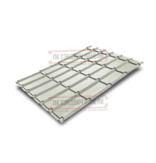 Металлочерепица Экоррей RAL9002 Полиэстер-0.5