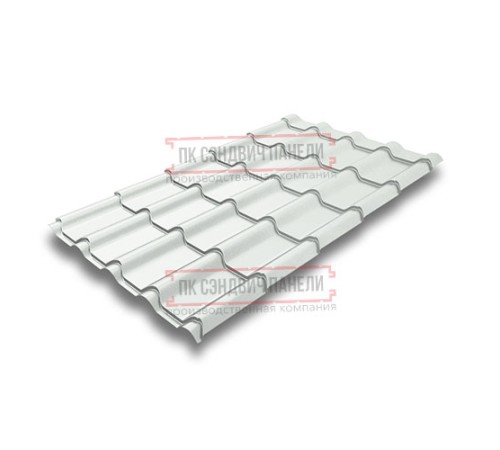 Металлочерепица Камея RAL9003 Drap-0.45 Металлочерепица Камея RAL9003 Drap-0.45
