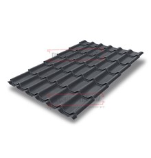 Металлочерепица Классик RAL7024 Satin-0,5