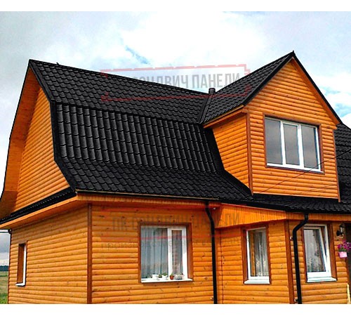 Металлочерепица классик плюс RAL9005 Velur20-0.5 Металлочерепица классик плюс RAL9005 Velur20-0.5