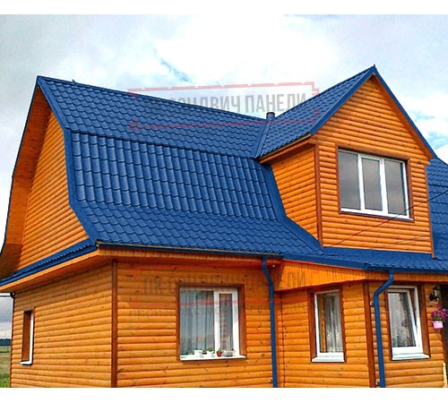 Металлочерепица классик плюс RAL5005 Satin-0.5 Металлочерепица классик плюс RAL5005 Satin-0.5