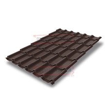 Металлочерепица Классик RAL8017 Quarzit-0,5