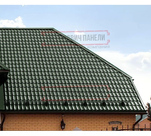 Металлочерепица Классик RR11 GreenCoat Pural-0,5 Металлочерепица Классик RR11 GreenCoat Pural-0,5