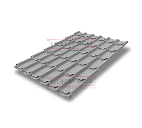 Металлочерепица Классик RAL9006 Satin-0,5 Металлочерепица Классик RAL9006 Satin-0,5