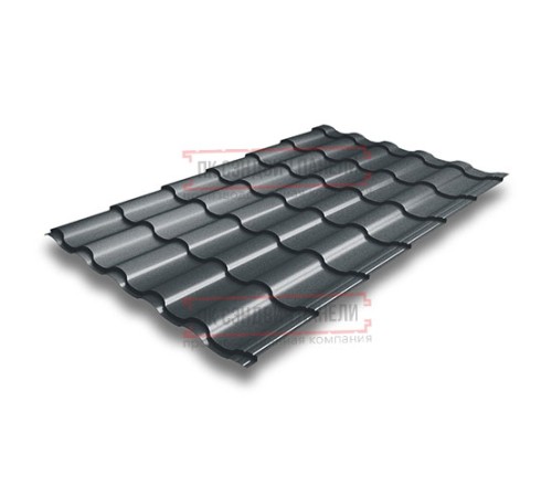 Металлочерепица Кредо RAL7016 Satin-0,5 Металлочерепица Кредо RAL7016 Satin-0,5