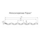 Металлочерепица Кредо RAL6020 Velur-0,5
