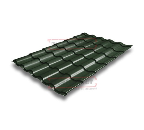 Металлочерепица Кредо RAL6020 Velur-0,5 Металлочерепица Кредо RAL6020 Velur-0,5