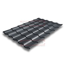 Металлочерепица Кредо RR23 GreenСoat Pural Matt-0,5