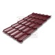 Металлочерепица Квинта плюс RAL3005 Velur-0.5