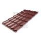 Металлочерепица Квинта плюс RAL3009 Velur-0.5