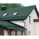 Металлочерепица Квинта плюс 3D RAL6005 Quarzit lite-0,5