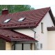 Металлочерепица Квинта плюс 3D RAL3005 Satin-0,5